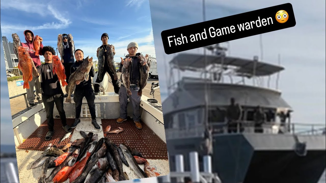 12/16/25 Epic Lingcod and Rockfish trip with a lil surprise out in Santa Cruz😳!!! 