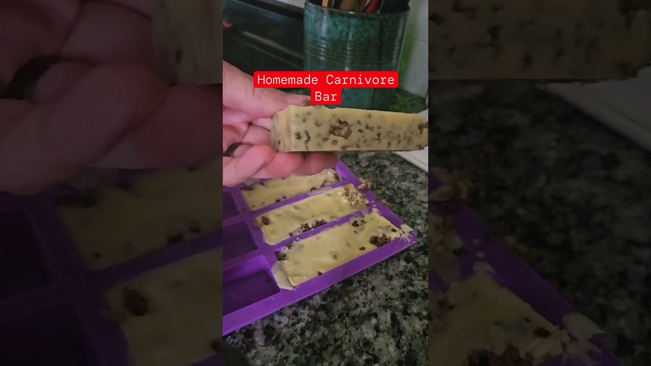 An affordable way to make homemade carnivore bars. #carnivorediet #carnivore #lowcarb #ketosis