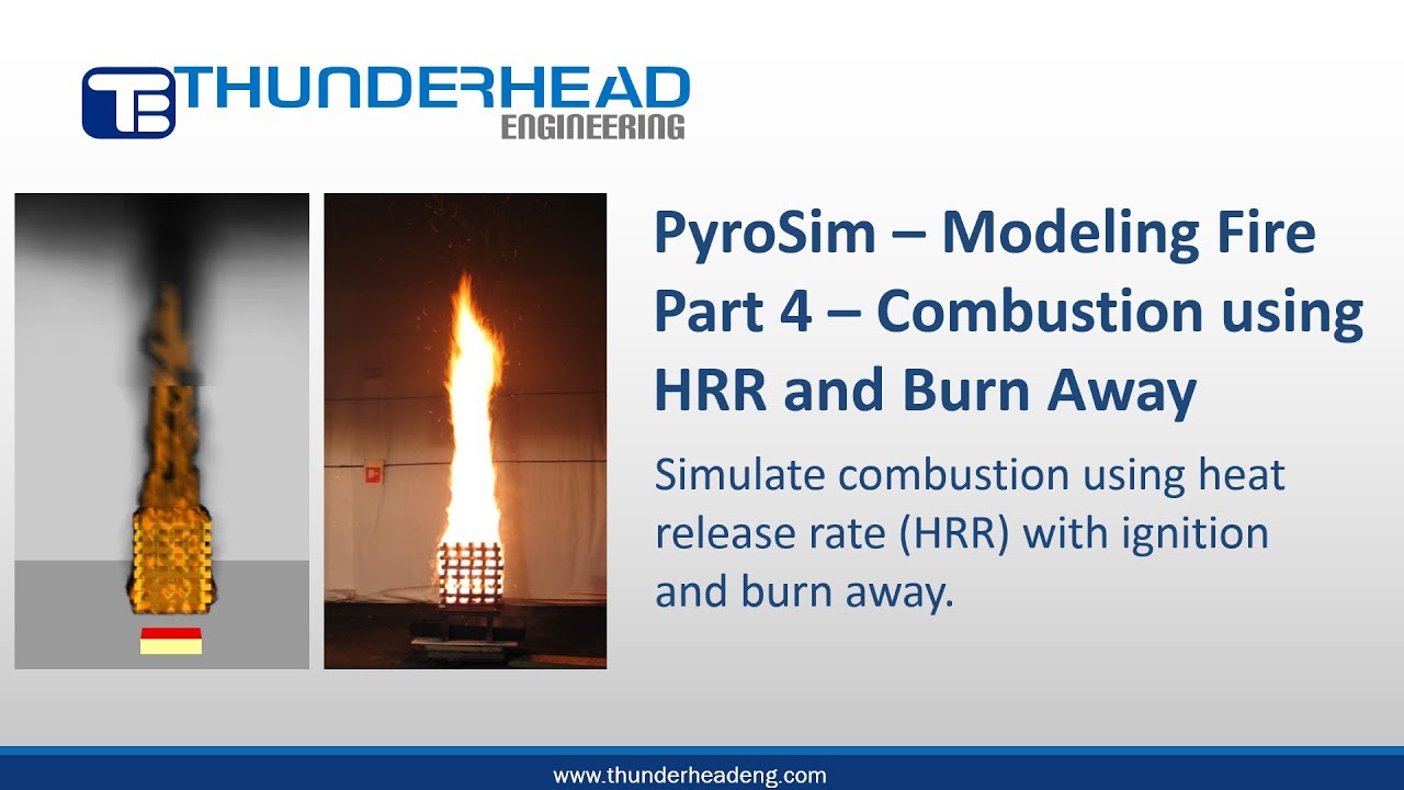 PyroSim: Моделирование огня, часть 4 — Горение с использованием HRR и Burn Away