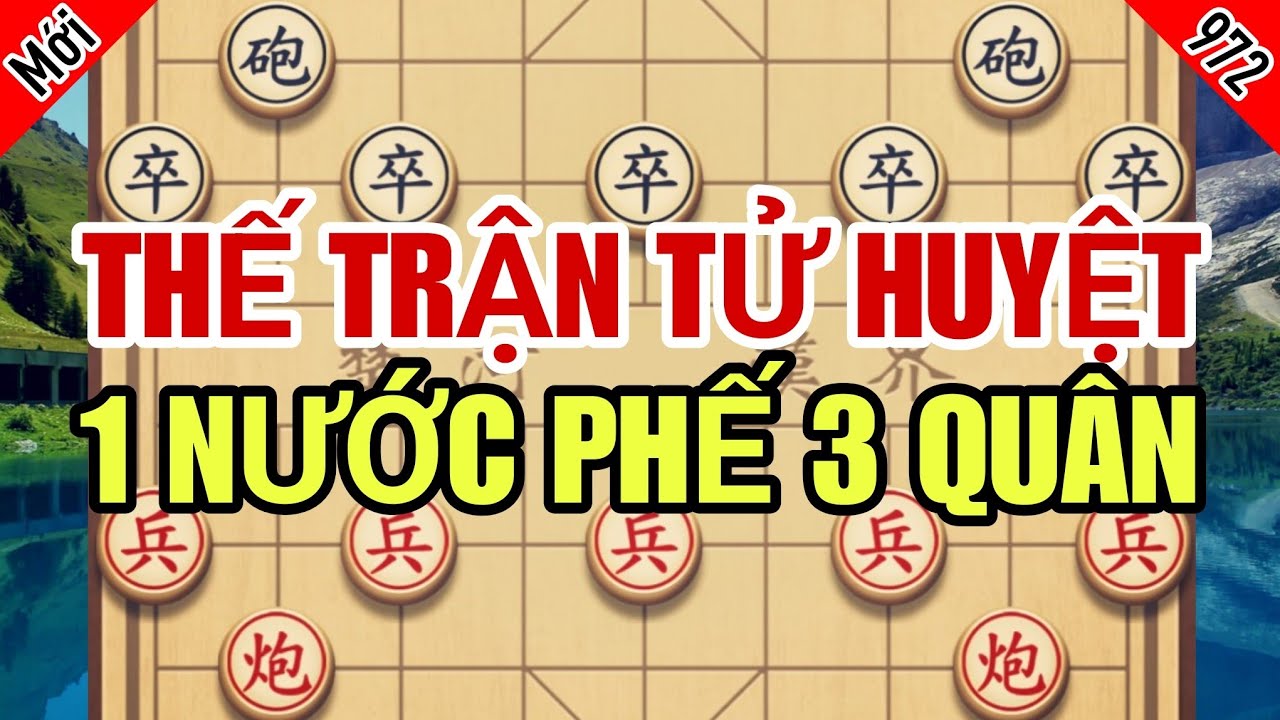 Thế Trận Tử Huyệt, Tuyệt Đỉnh Cờ Tàn 1 Nước Tốt Phế 3 Quân