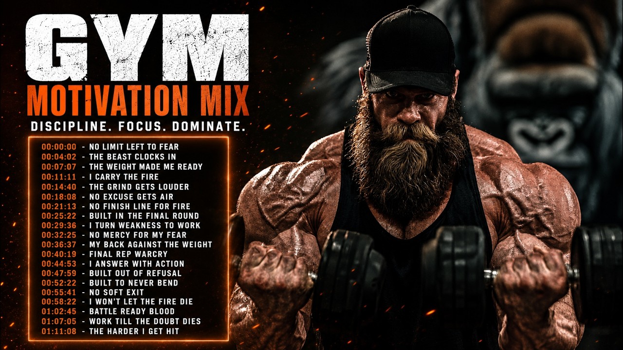 WORKOUT MUSIC 2026 🔥 GYM MOTIVATION 💪 BEST RAP & HIP HOP GYM PLAYLIST | WORKOUT MOTIVATION🔥