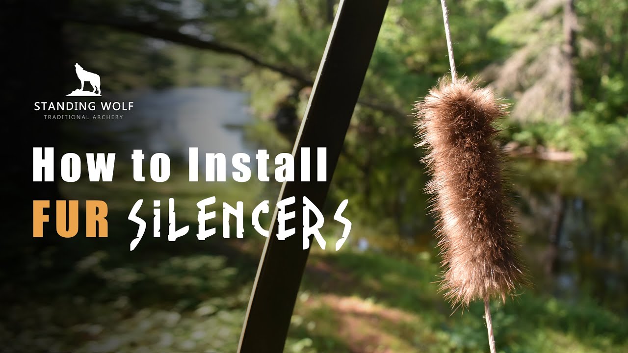 How To Install Beaver Fur Bow String Silencers