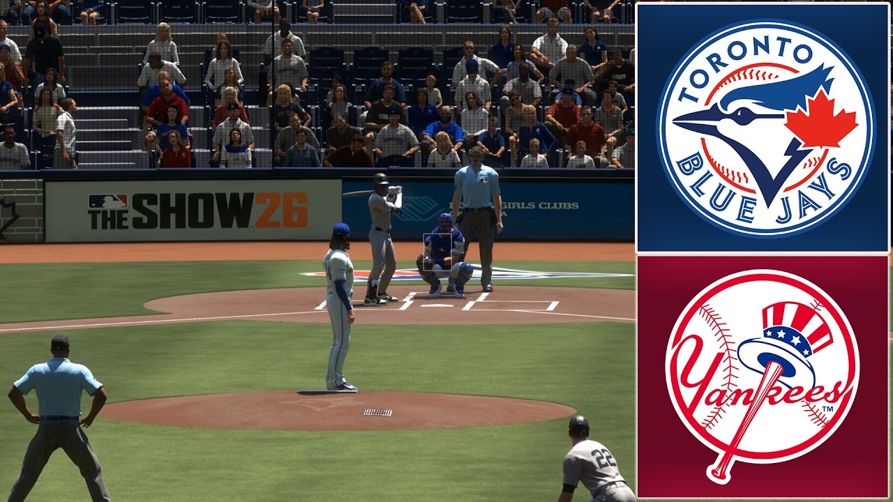 🔴В ЭФИРЕ🔴 Торонто Блю Джейс против Нью-Йорк Янкиз / 14 июня / MLB THE SHOW 26