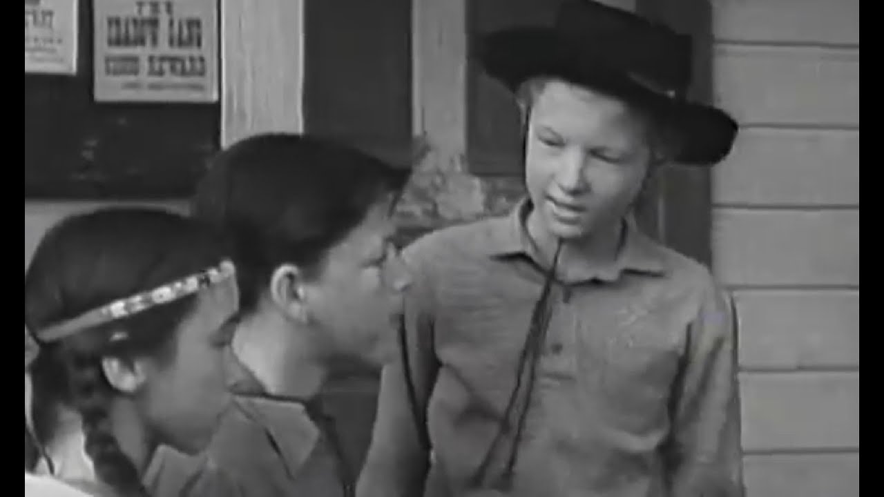 Ken Osmond (Eddie Haskell) in Annie Oakley 1956