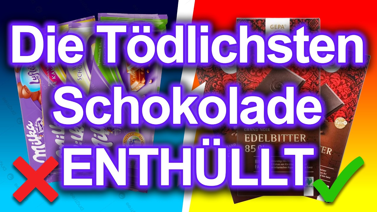 5 SCHOKOLADEN solltest du unbedingt meiden aber 2 sind gut