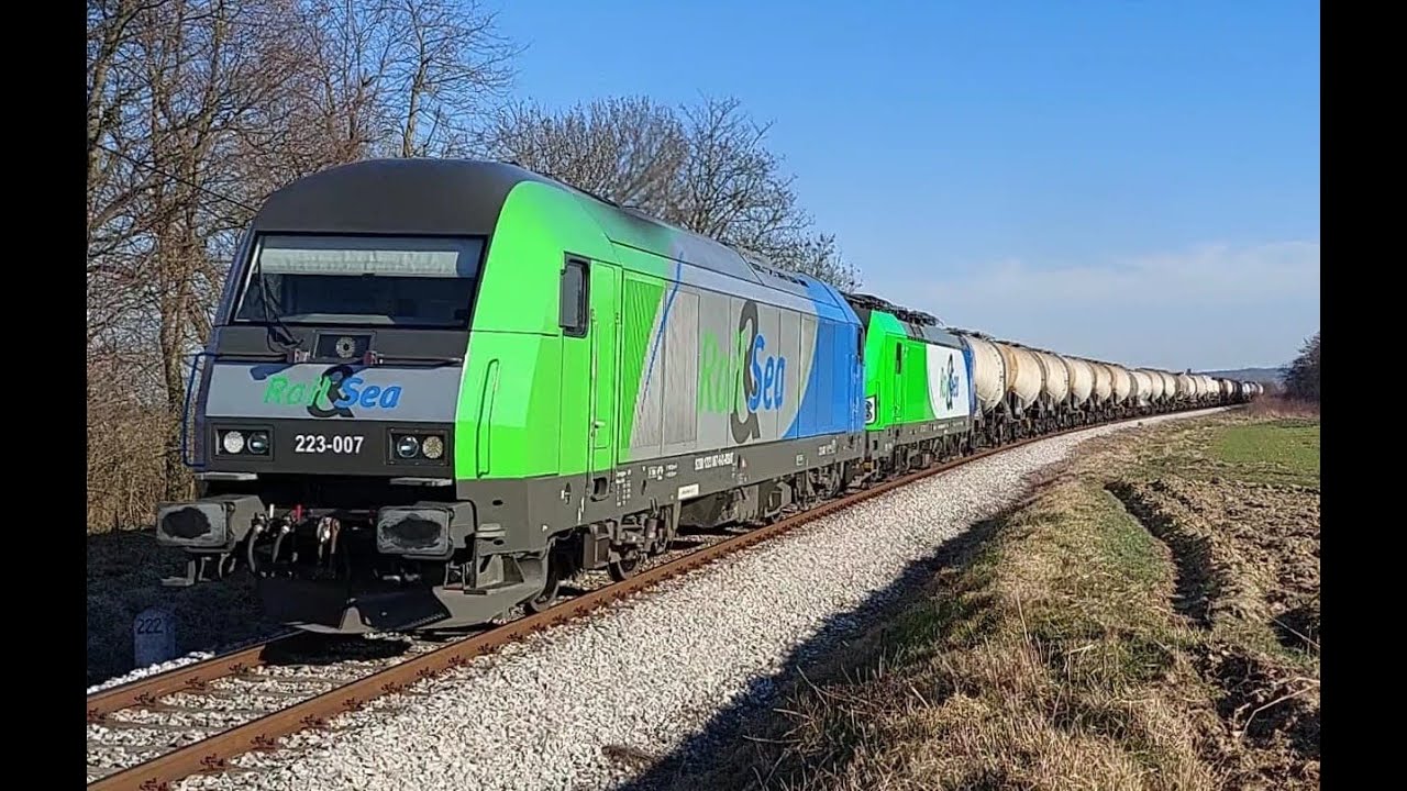Rail & Sea Hercules 1223 007 + Vectron 6193 273 na obilaznom teretnom vlaku za Mađarsku