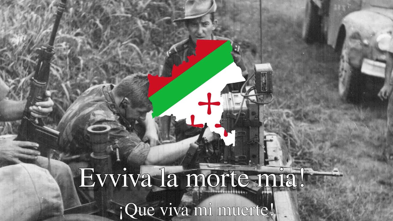 Il Mercenario di Lucera (Italian Song About the Congo Mercenaries) - Lyrics Espa&ntilde;ol e Italiano