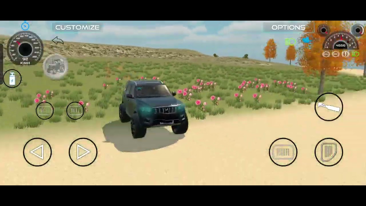 Scorpio N black colour indian car games 🎮🎧                 #gaming #video #viral #video #india 