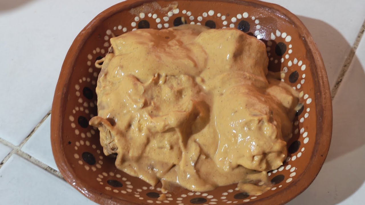 Pollo 🐔 a la crema con chipotle 😋 .