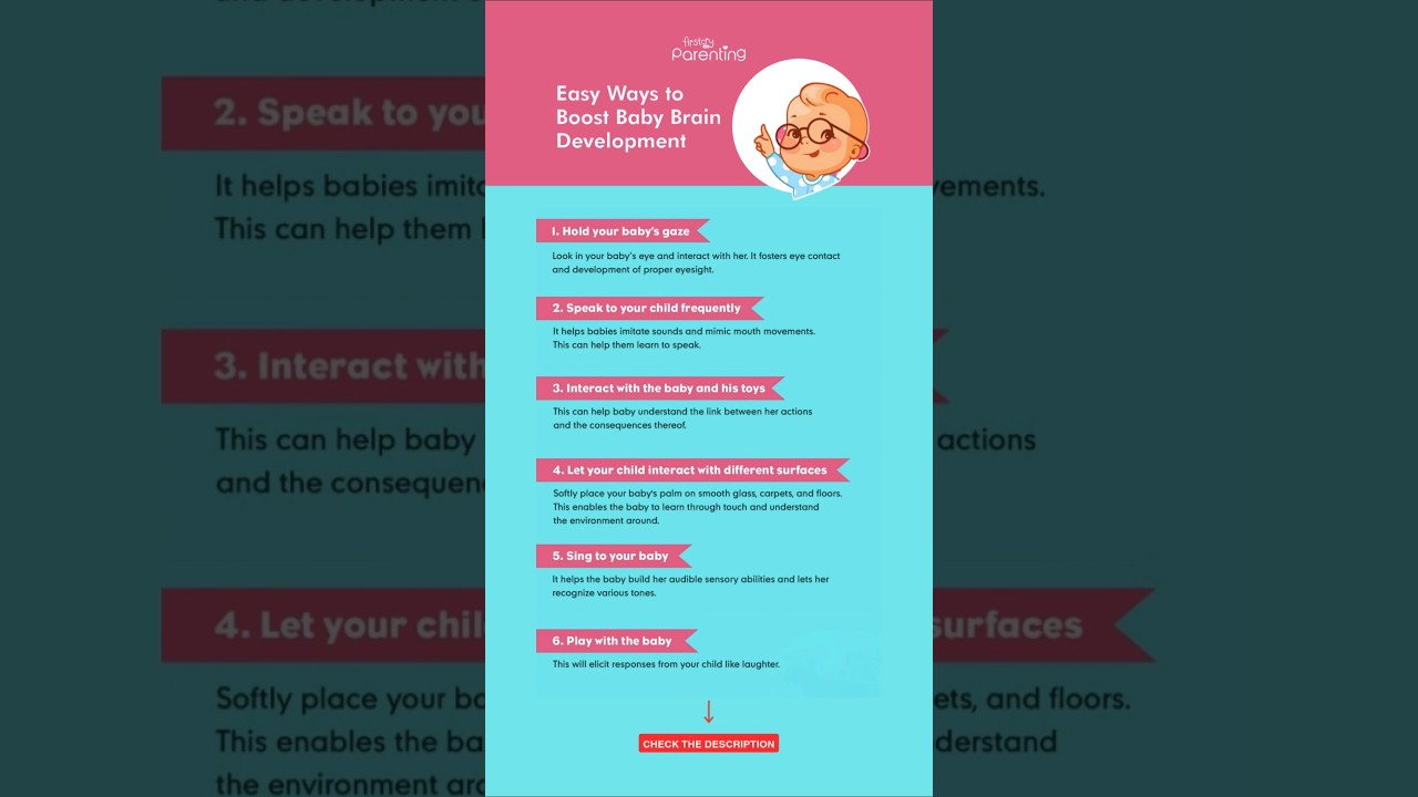 Easy Ways to Boost Your Baby's Brain Development