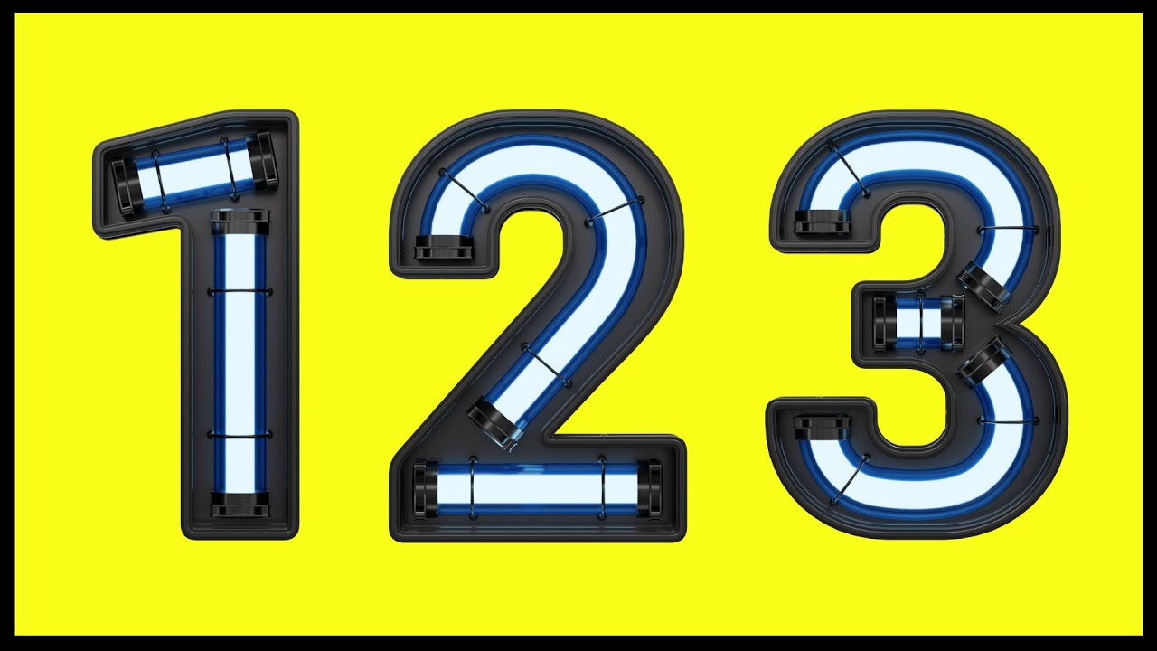 Learn to Count Numbers 1 to 10 with Nursery Rhymes | 123 Number Names | 1234 Kindergarten Education