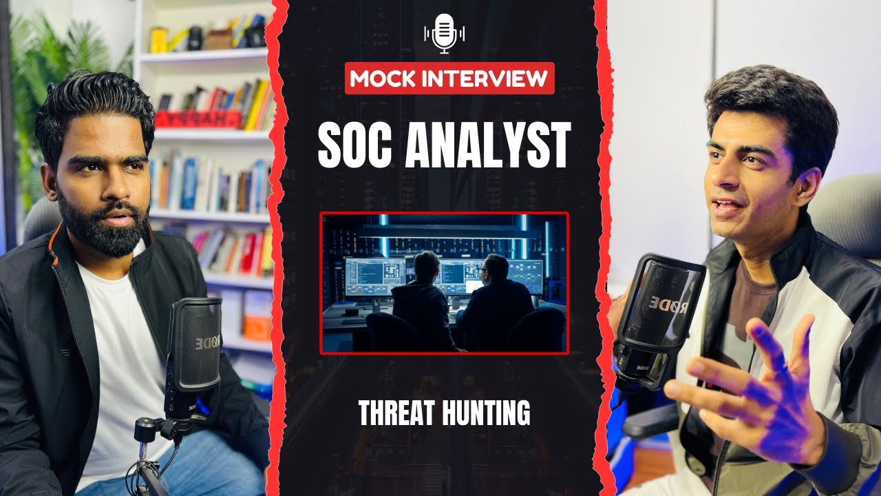 What is Threat hunting? | Mock Interview | SOC Analyst or Security Analyst