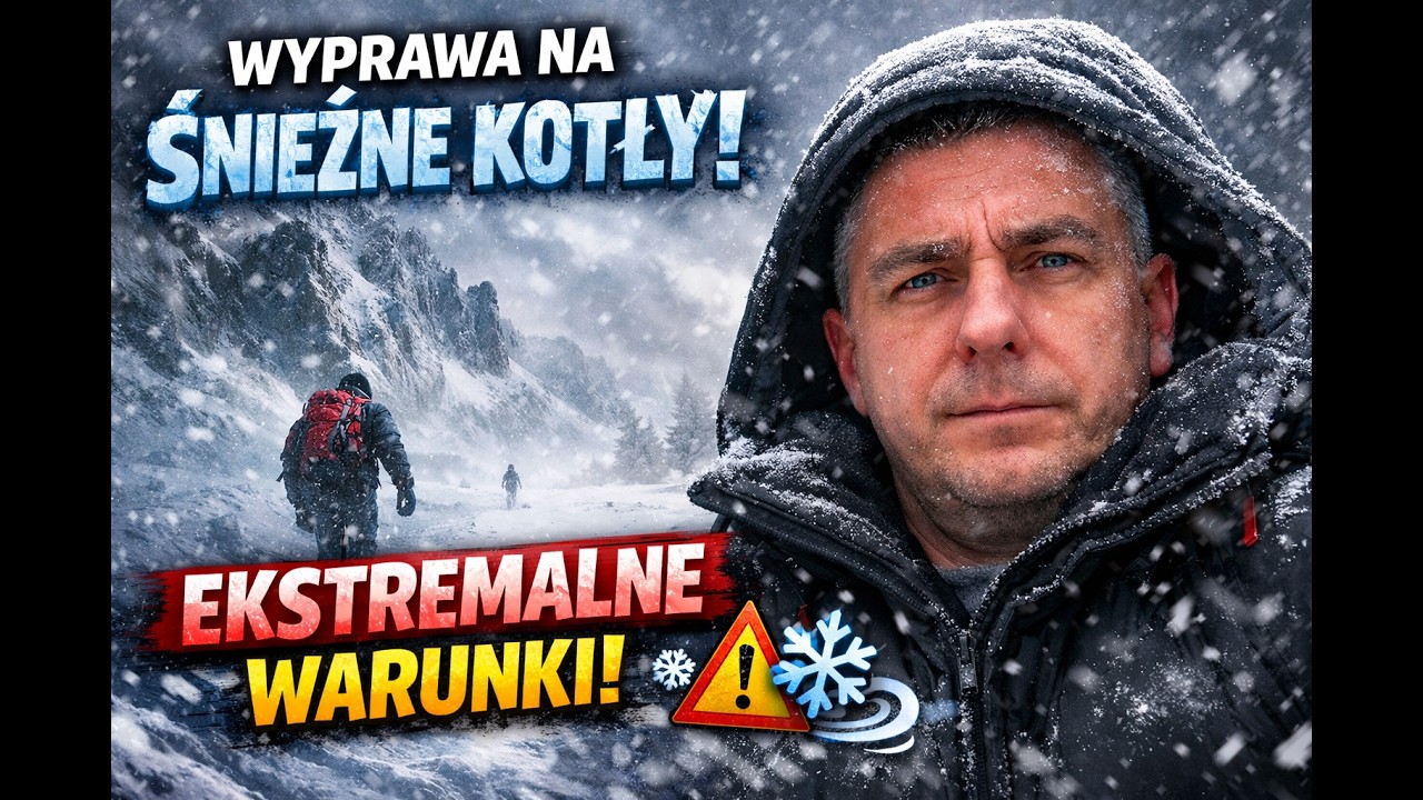 Śnieżne Kotły , Szrenica oraz Wodospad Kamieńczyka  wczesną wiosną