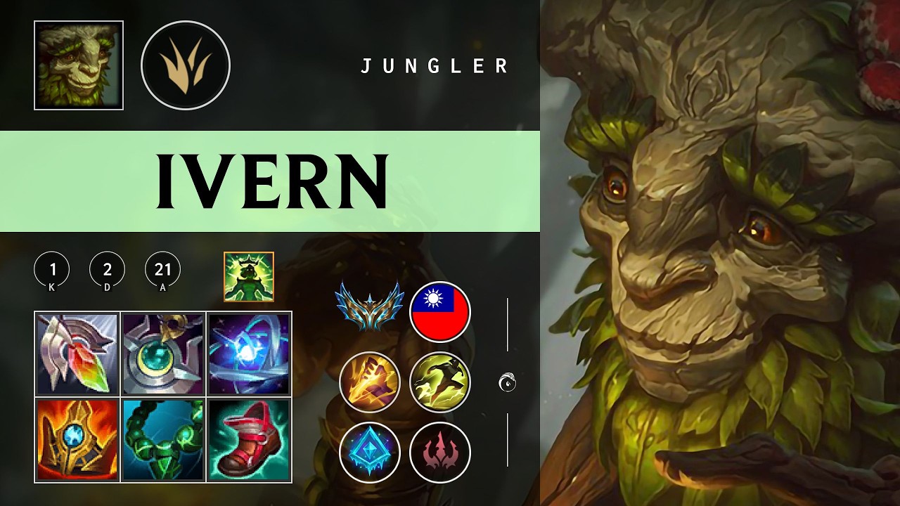 Ivern Jungle vs Evelynn - TW Challenger Patch 26.05