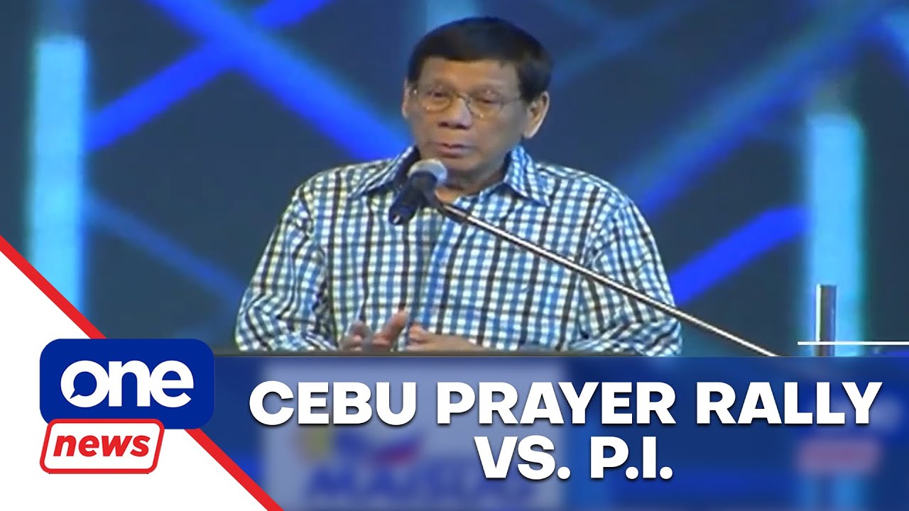 Dutertes to attend Cebu prayer rally vs. People's Initiative - organizer