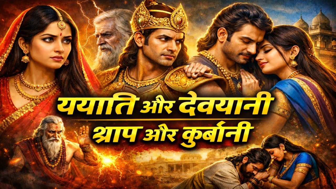 ययाति देवयानी की पूरी कहानी | King Yayati and Devayani Story | UGC NET JRF Literature 