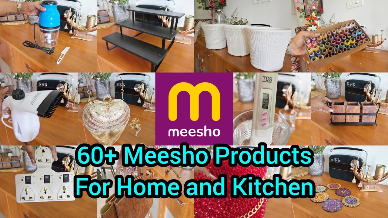60 Meesho Products review for Home and Kitchen,Meesho Haul videos, Meesho, 