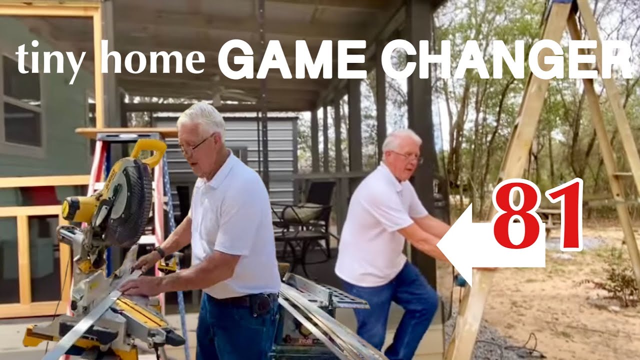 Game changer for tiny home living. Upgrade to cottage. 81 years young is not slowing up. 