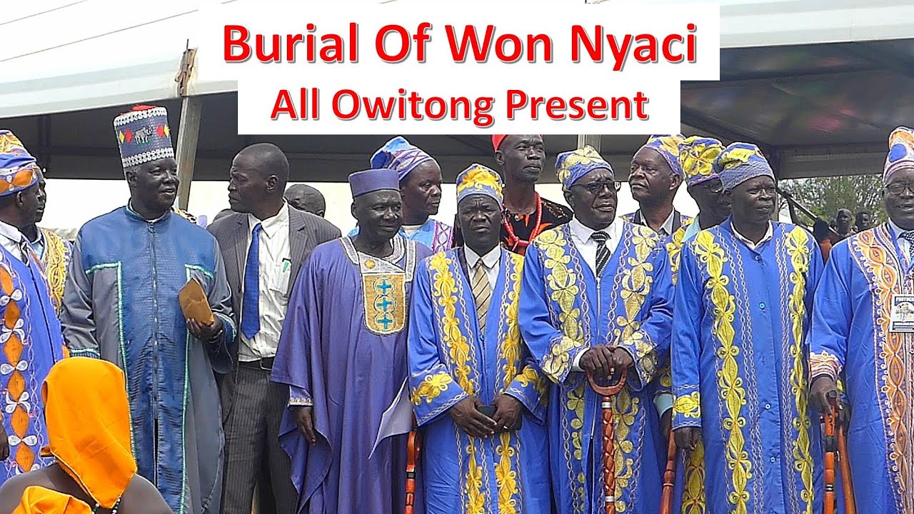 Burial Of Won Nyaci All Owitong Present