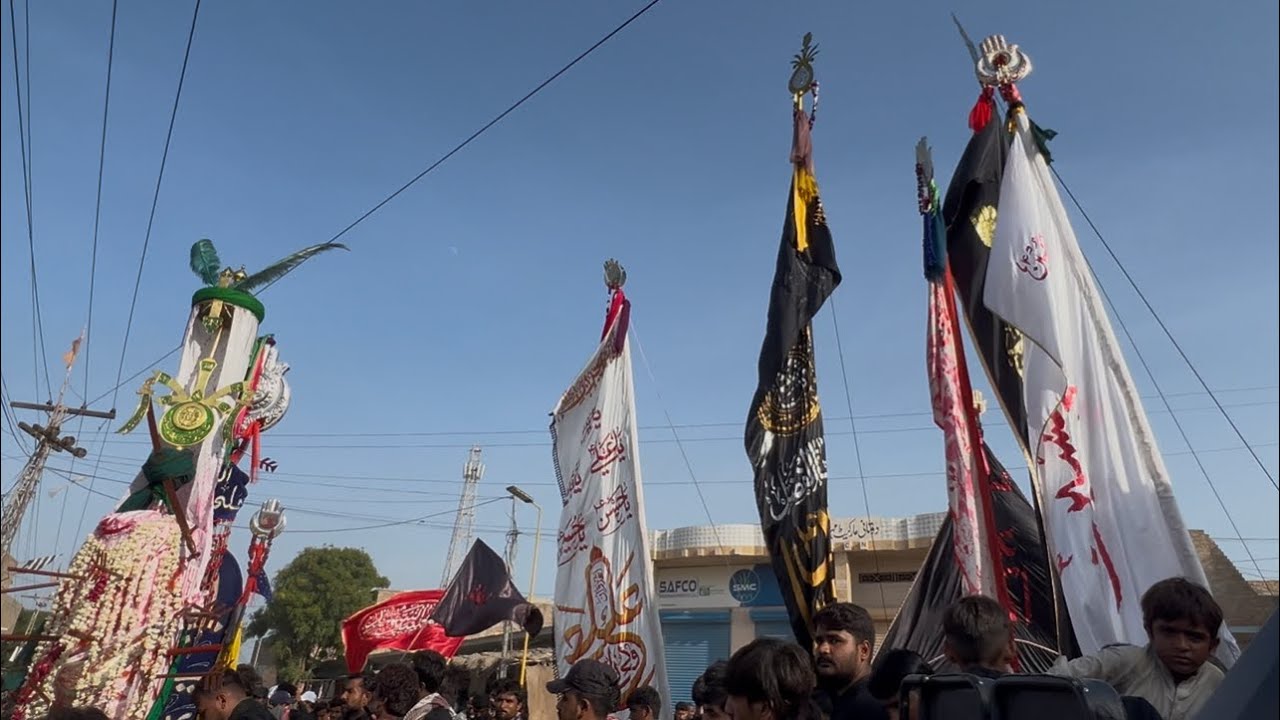 Markazi Jaloos 9 Muharram Sindh Nasarpur.