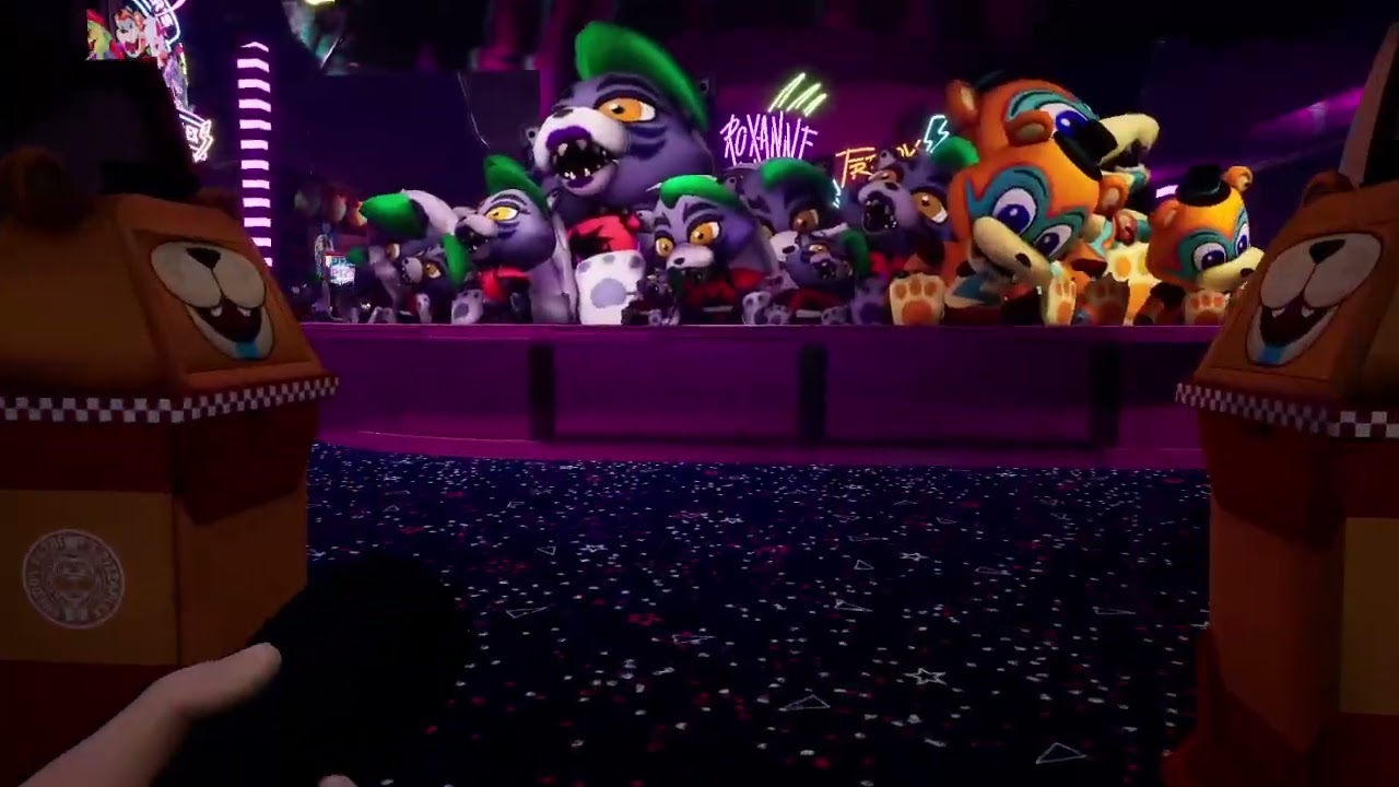 FNAF: Security Breach - How to find Box, front of the Prize Counter! Level 3!