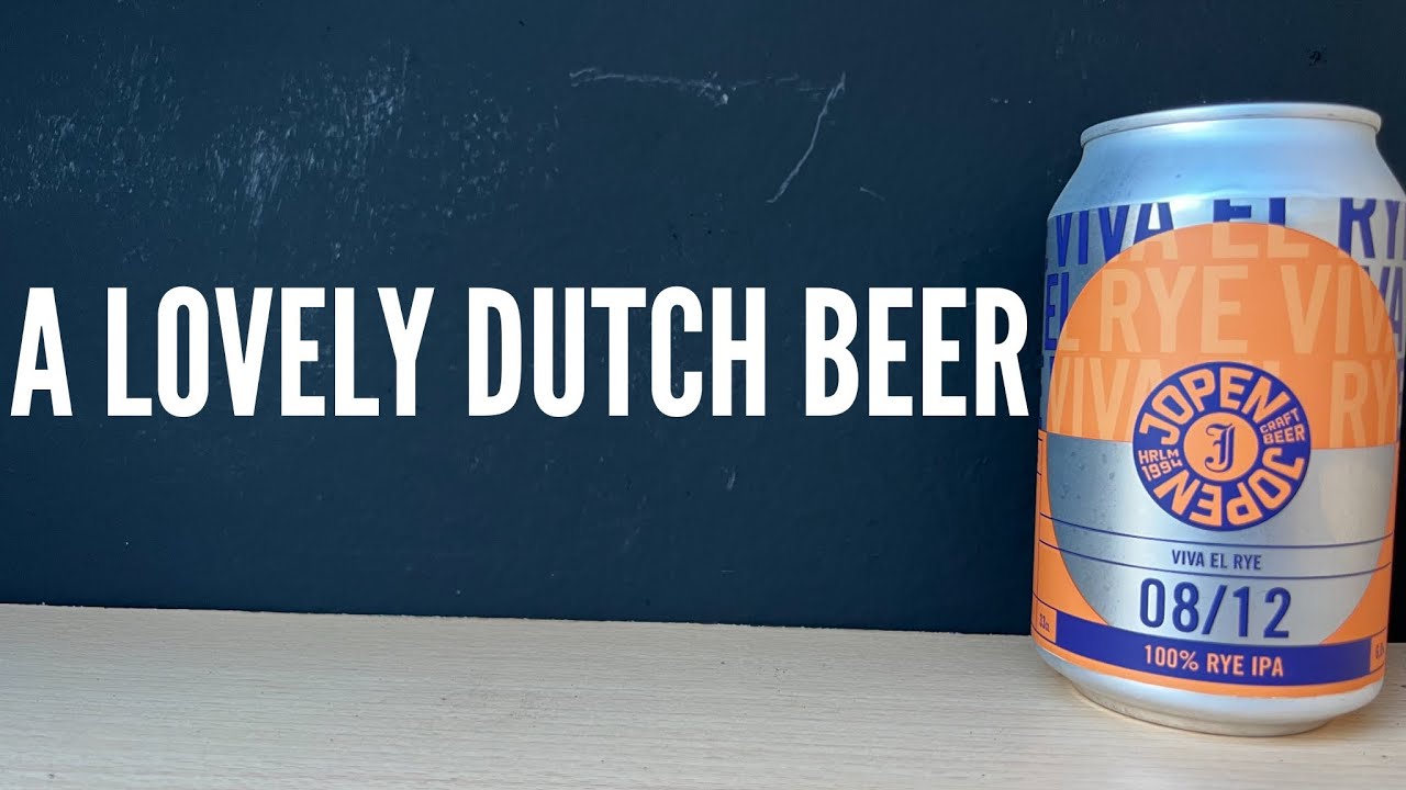 Jopen Viva El Rye Review By Jopen Brewery | Dutch Craft Beer Review