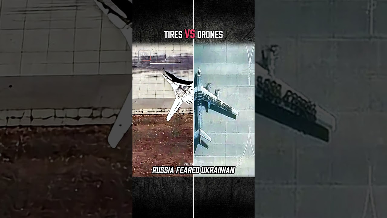 Can Tires Stop Drones? Russia Tried It.