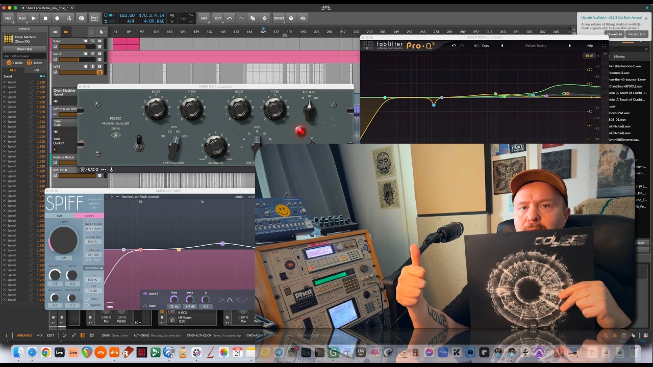 I remixed some D&B legends! Source Direct: “Stars” (Fanu remix) DAW walkthrough