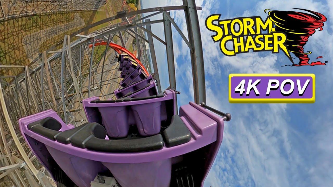 Storm Chaser (4K Back Seat POV)- Kentucky Kingdom, Lousiville, KY