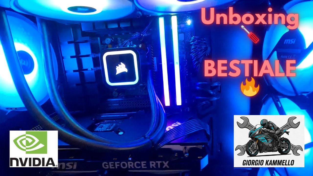 Unboxing 🪛 BESTIALE 🔥 - Prima parte - Montiamo il PC da gaming di un Cliente!