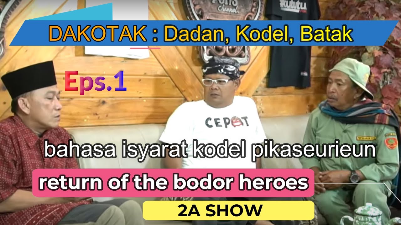 BARU !!! kocak pisan Ade Batak ngajelaskeun Bahasa tubuh Dede Kodel