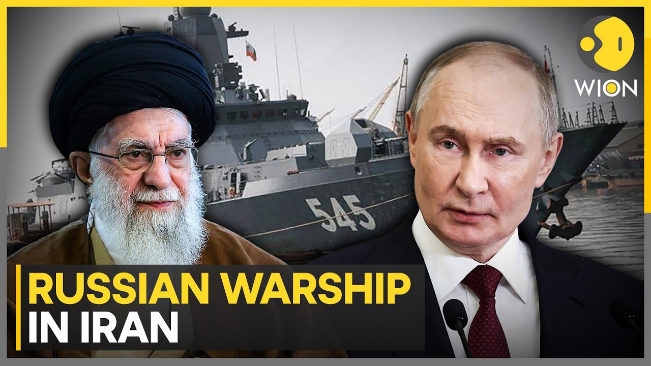 US vs Iran: Russian Warships Dock In Iran As Tehran Plans Naval Drills | WION