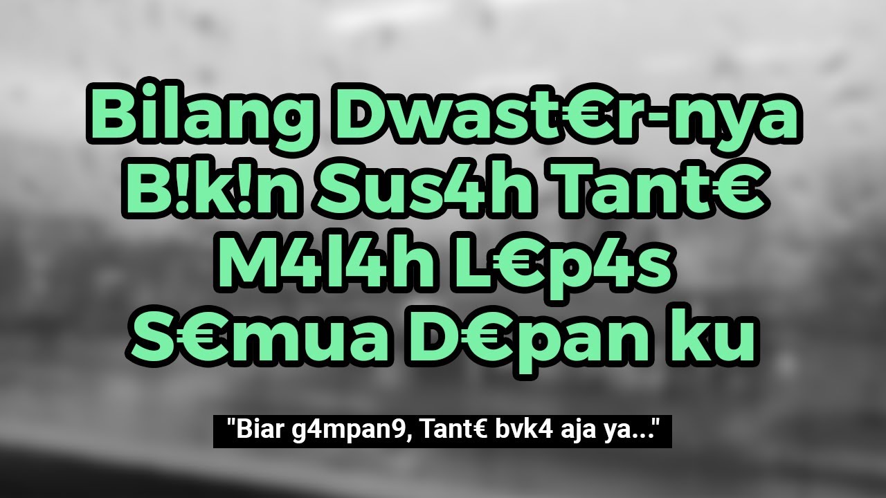 Kisah Nyata | Tengah Malam Mengintip Tante, Kaget Dia Sedang Asyik Sambil Sebut Namaku !