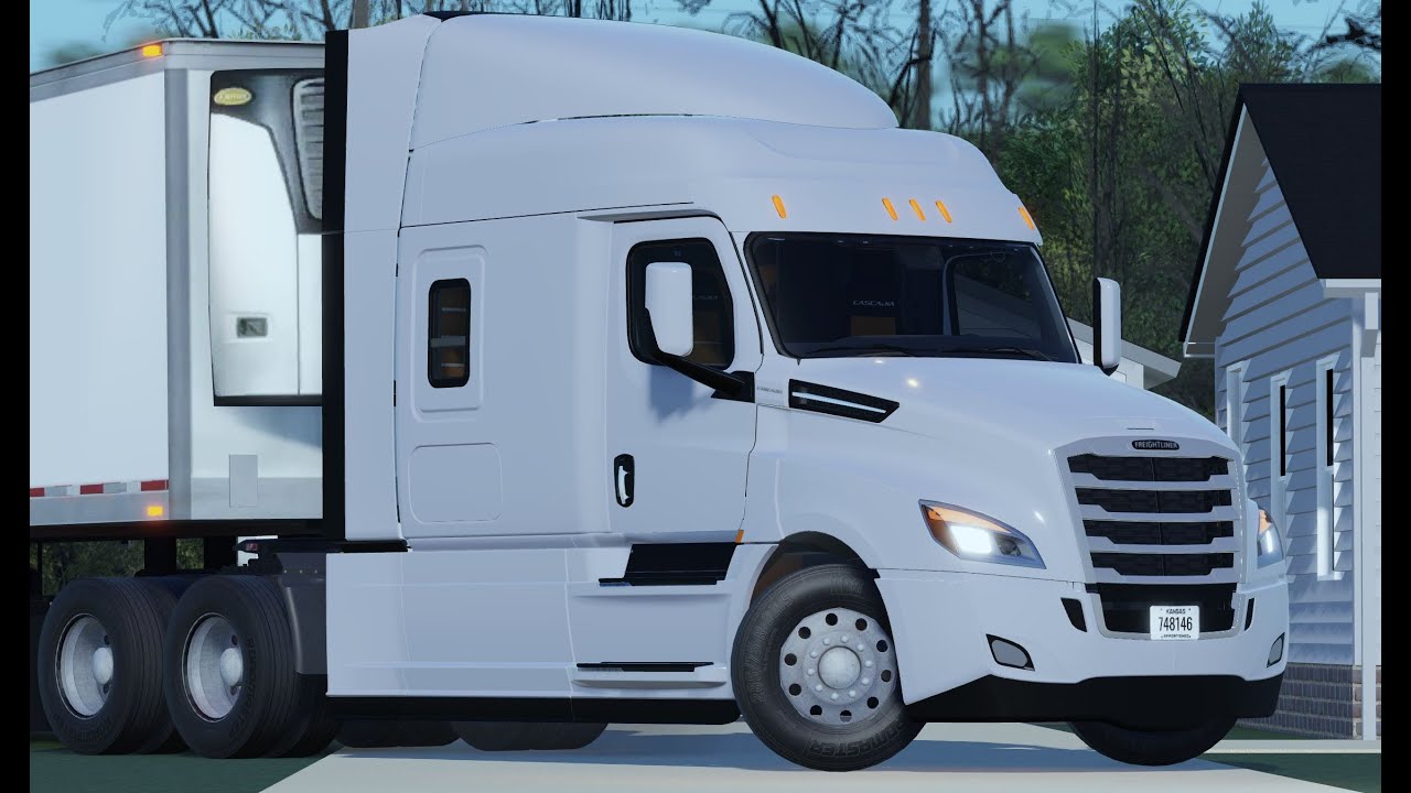 2020 Freightliner Cascadia POV Drive | Central Kansas Roleplay
