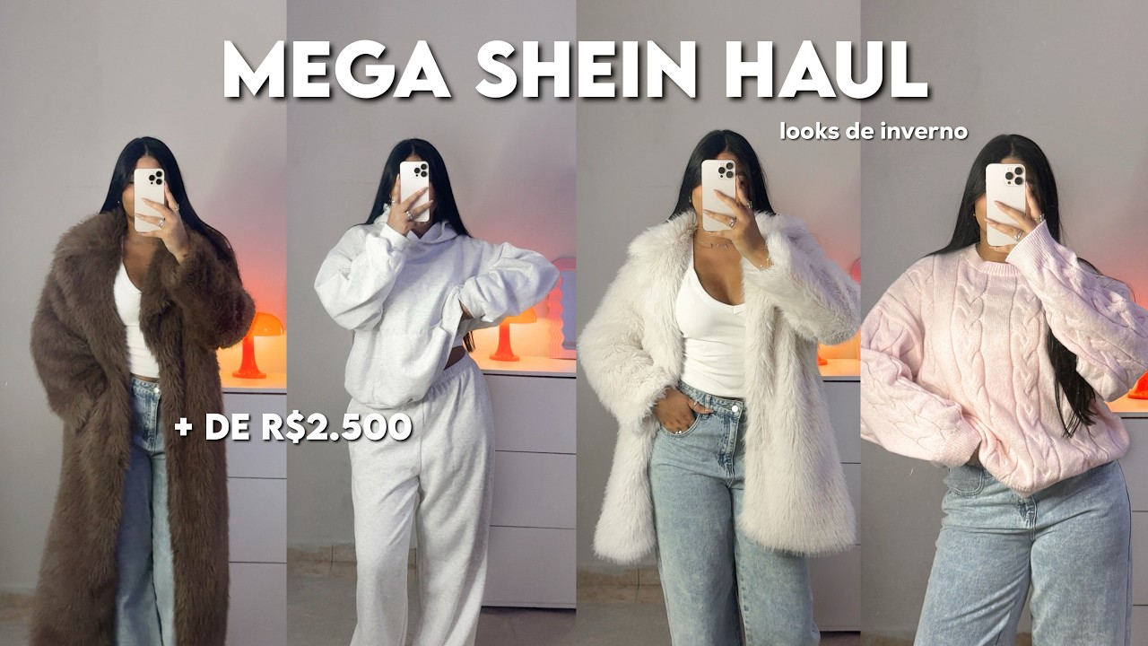 COMPRINHAS NA SHEIN QUE DERAM MUITO CERTO 