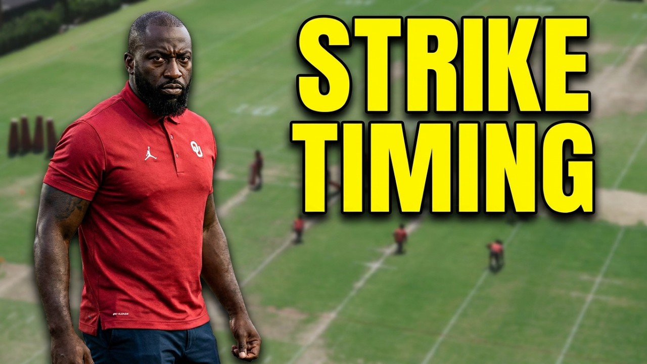 Oklahoma Co-DC Jay Valai - Strike Timing & Acceleration Drills