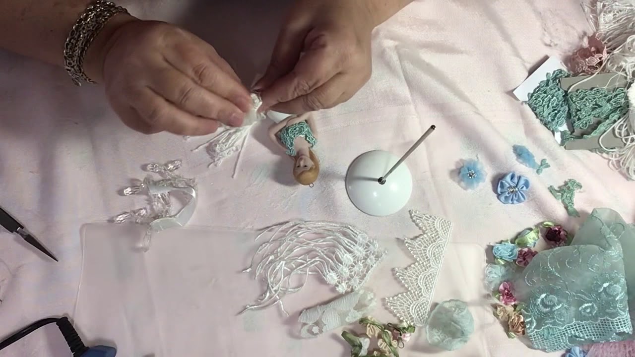 💞💞💞 Shabby Chic Victorian Tassel Doll Tutorial  💞💞💞