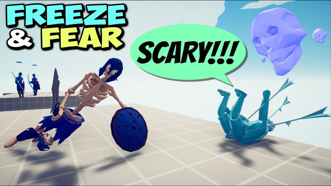 FREEZE & FEAR🥶 ICE ARCHER and SKELETON WARRIOR - Totally Accurate Battle Simulator TABS
