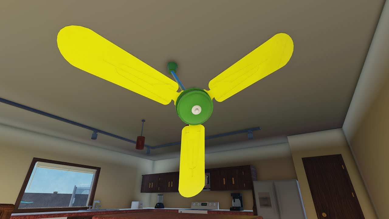 Roblox Ceiling Fan Wobbly in a Subruban
