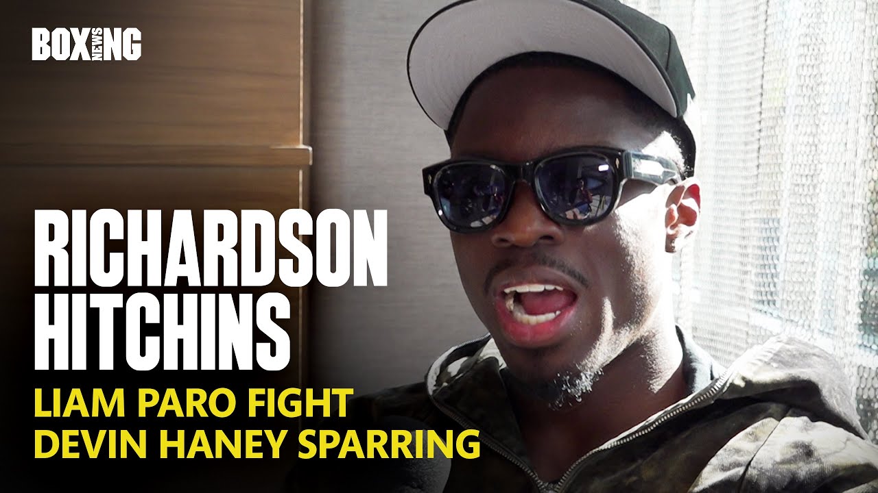 Richardson Hitchins Reveals Devin Haney Sparring Story & Paro Fight