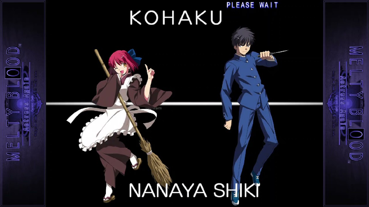 Melty Blood Actress Again Current Code Arcade Mode (Kohaku)