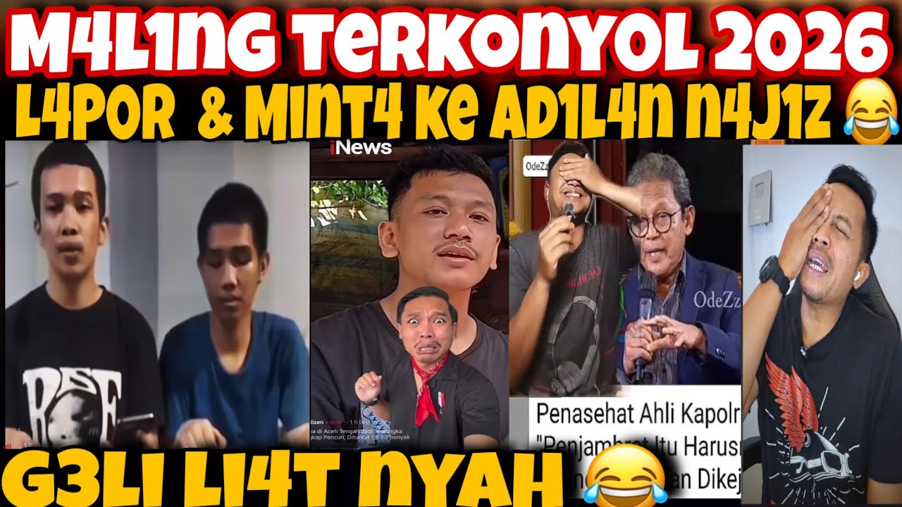 M4L1NG T3RK0NYOL 2026‼️D14 P3L4KU DIA YG M1NT4 KE ADIL4N ? G3LI LIAT NYAH WKWK
