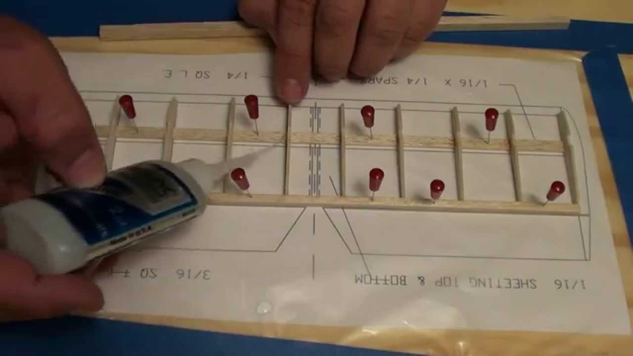 Telemaster 400 Horizontal Stabilizer from scratch - 3x speed