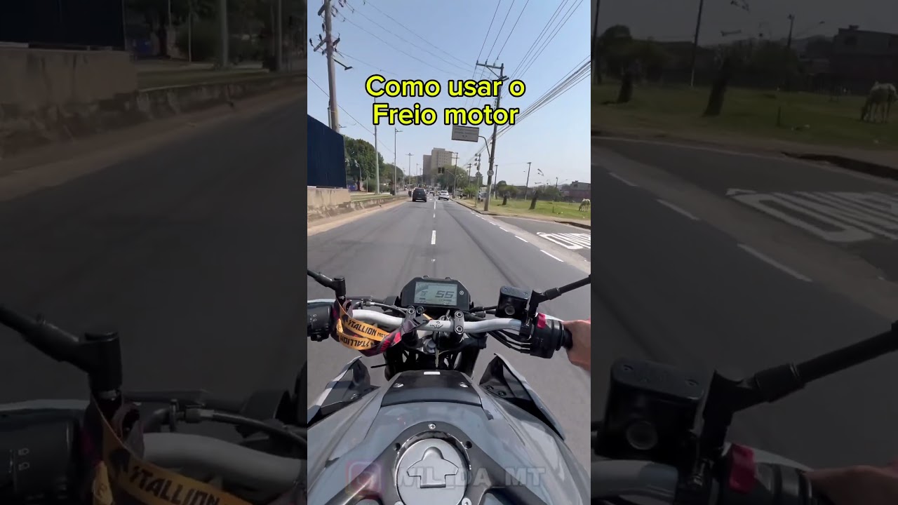 Freio motor de forma eficiente. #motovlog #moto #mt03 #grau #grauecorte