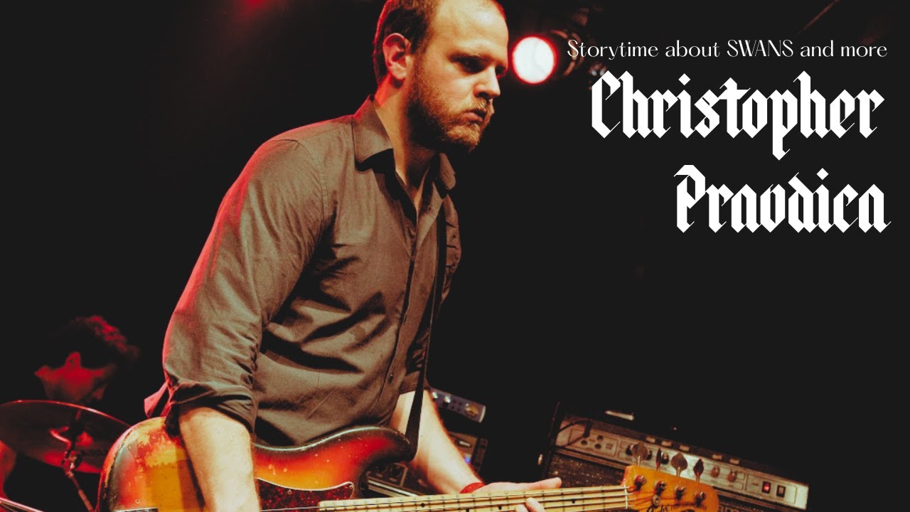 A storytime with Christopher Pravdica of SWANS, Xiu Xiu, We Owe and more!