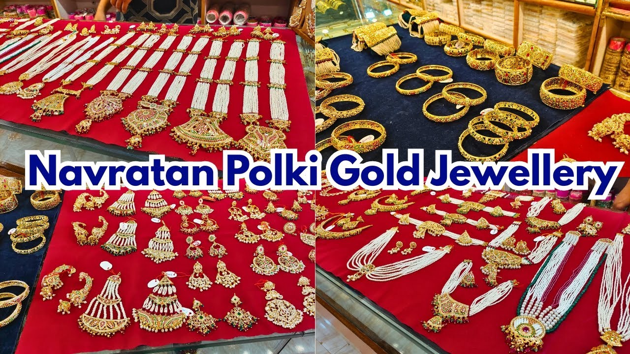 Charminar Jewellery Navratan Polki Gold Polish 50% OFF Ladbazar Hyderabad Market