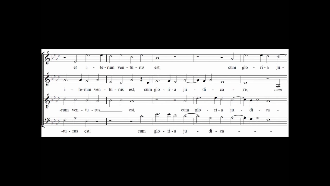 Credo - Byrd, Mass for Four Voices