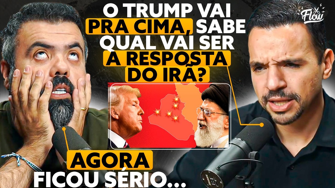 GUERRA NUCLEAR? O MUNDO fica EM ALERTA com a estratégia de TRUMP CONTRA o IRÃ [com Ricardo Marcílio]