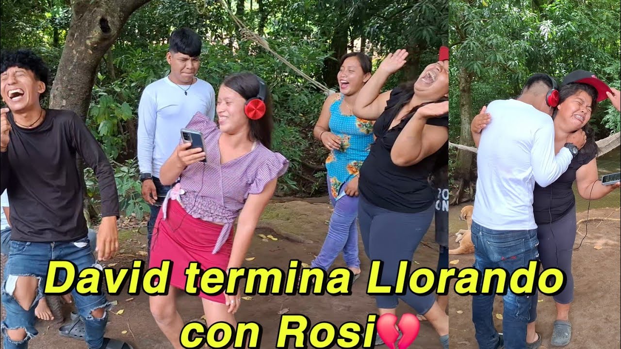 Rosi y David Terminan Llorando😭En este juego del Karaoke💔Ever Casi Se Or!n4