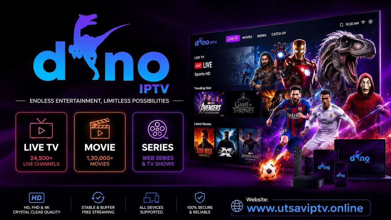 Dino IPTV Subscription 2026 | FireTV STICK | IPTV Reseller Panel | IPTV Review 2026 